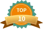 TOP 10 Badge